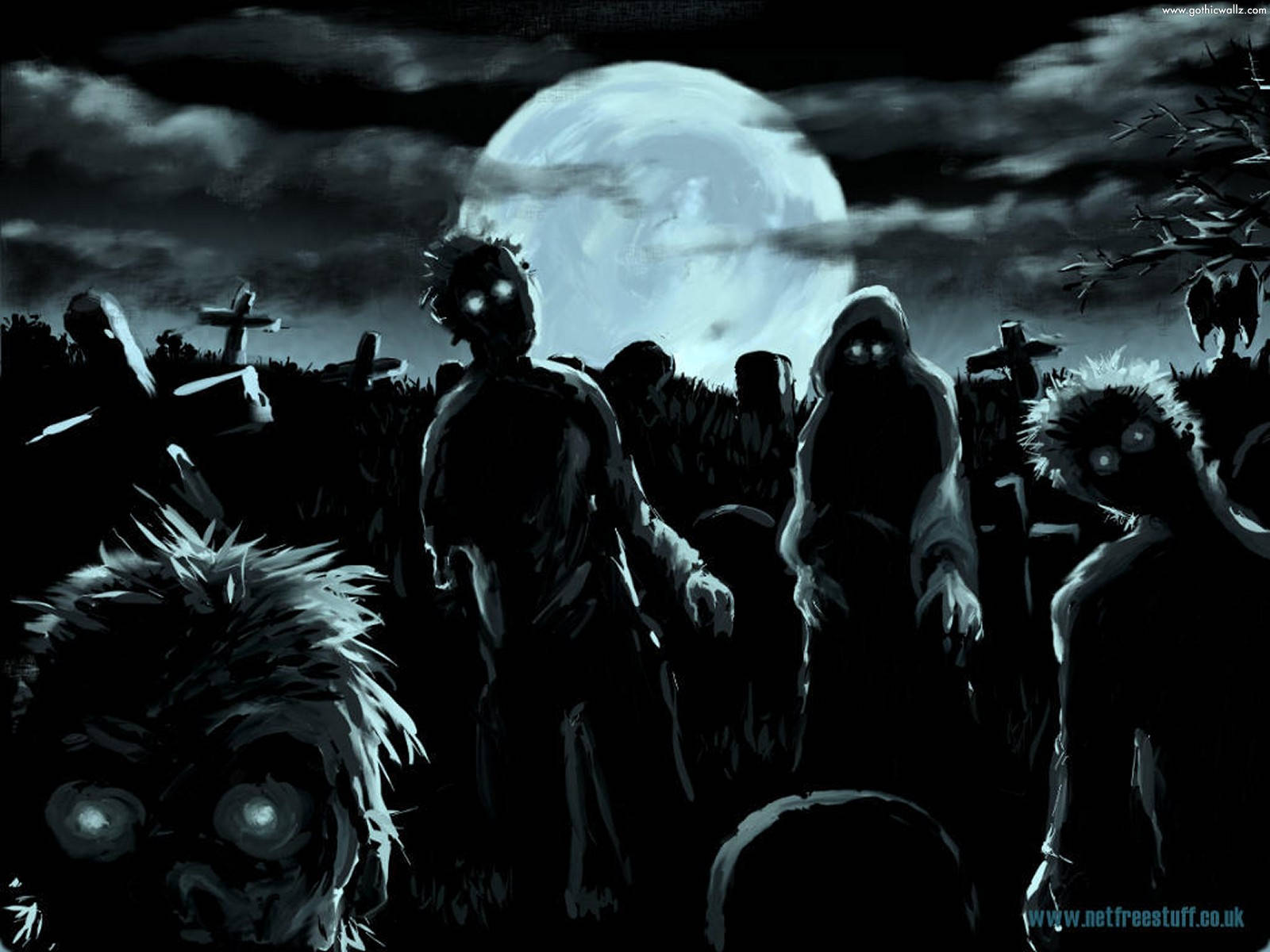 Zombie Apocalypse Infestation Background