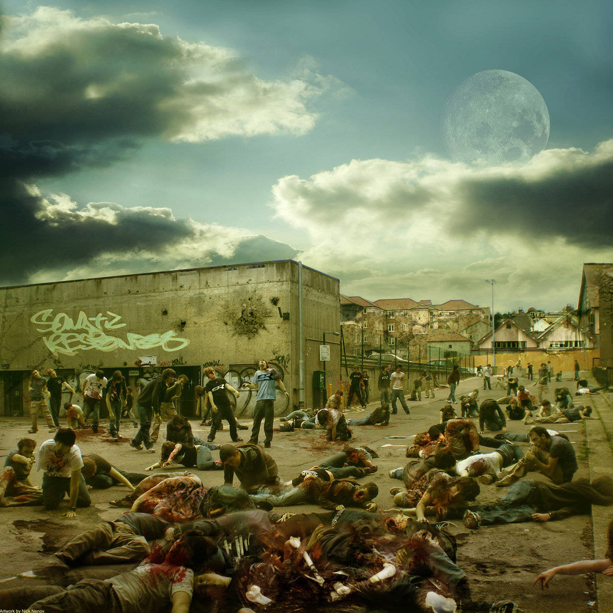 Zombie Apocalypse Scenario Background