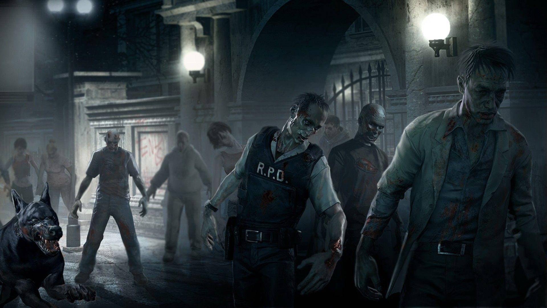 Zombies In The Night Screenshot Thumbnail Background