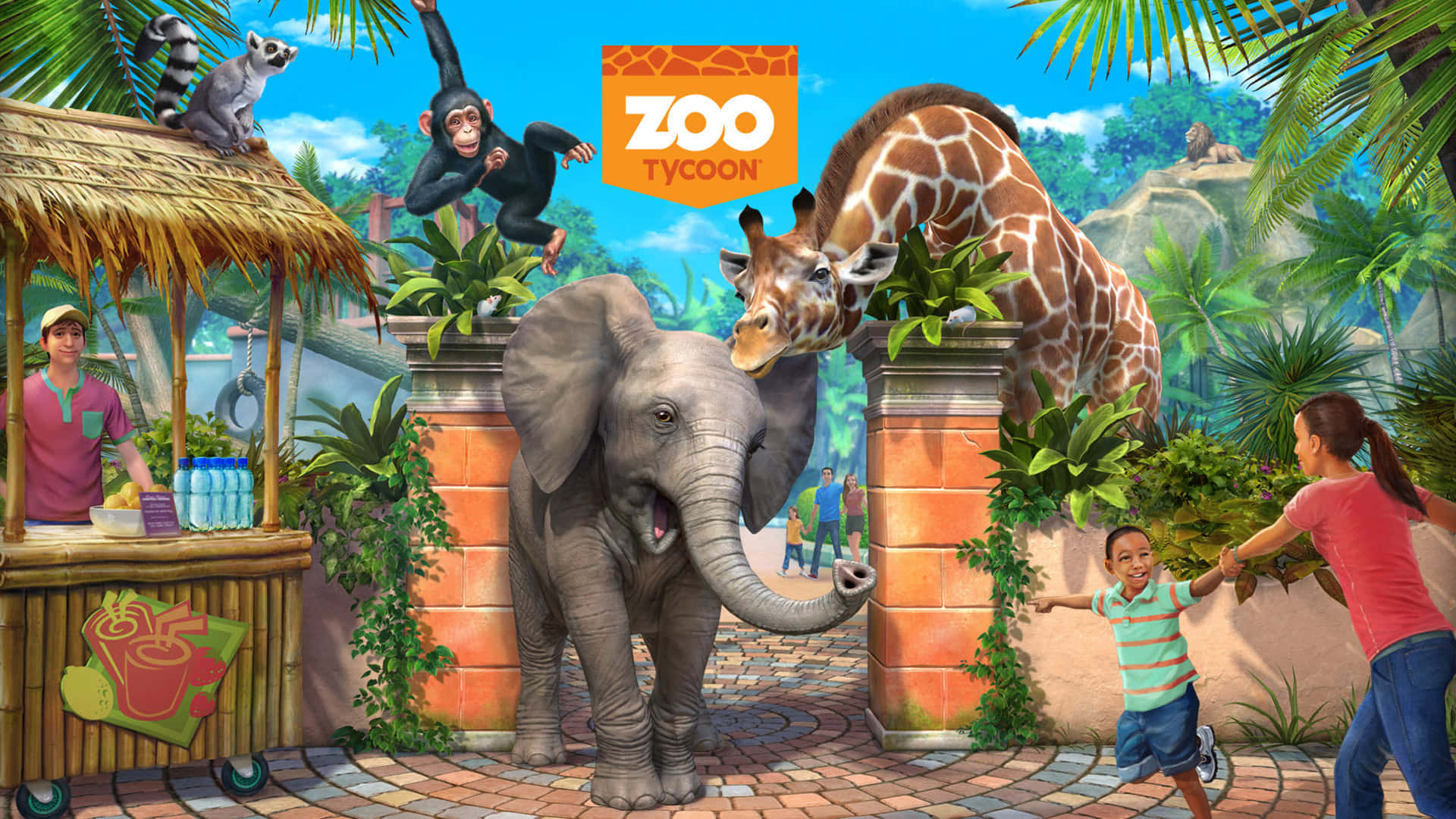 Zoo Tycoon Artwork Background
