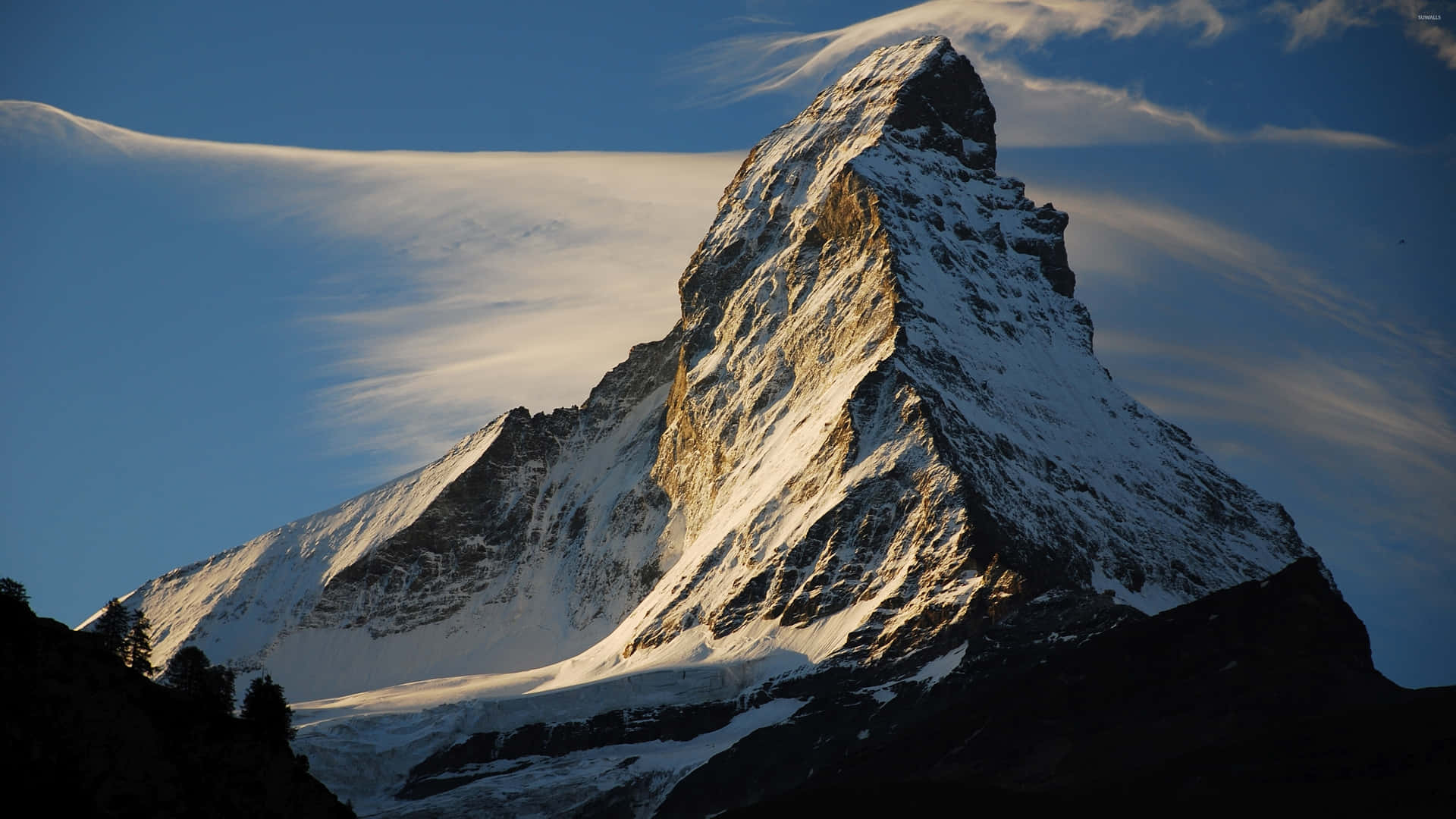 Zoomed In View Of Matterhorn