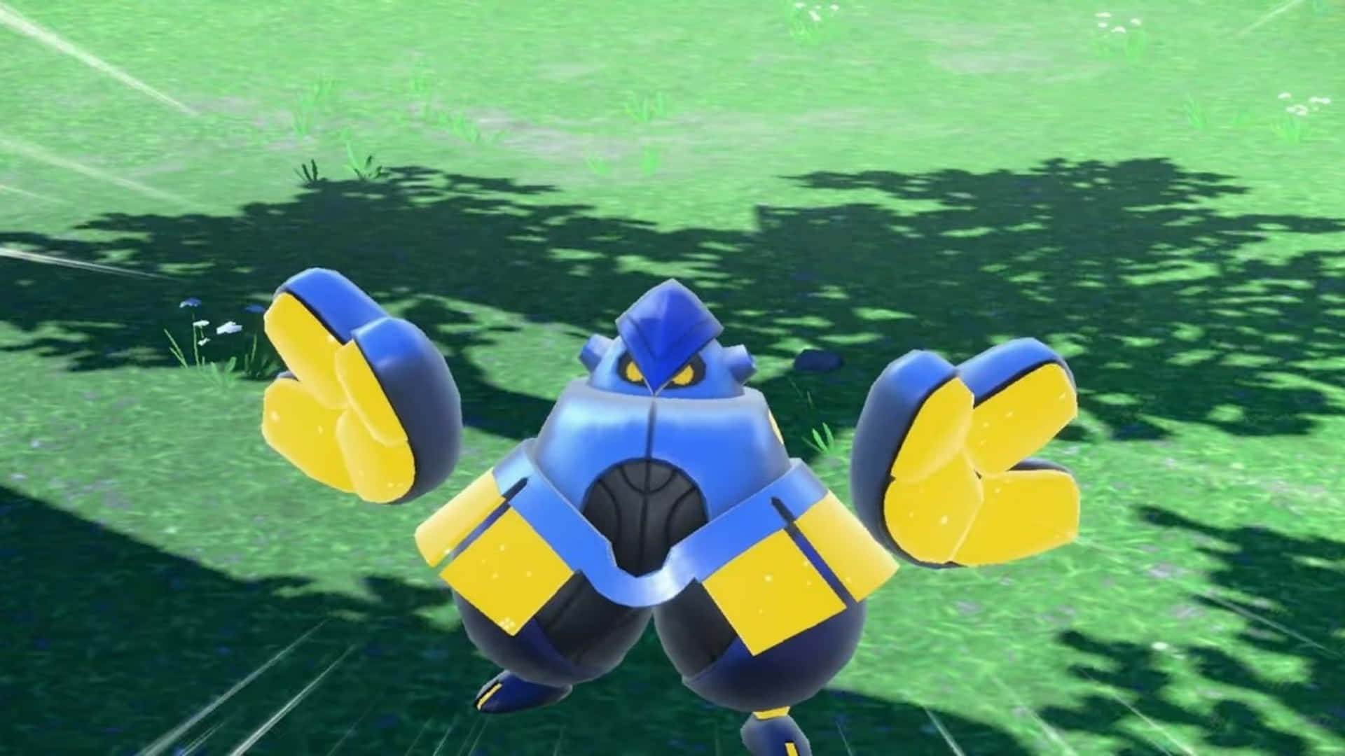 Zoomed Iron Hands Background