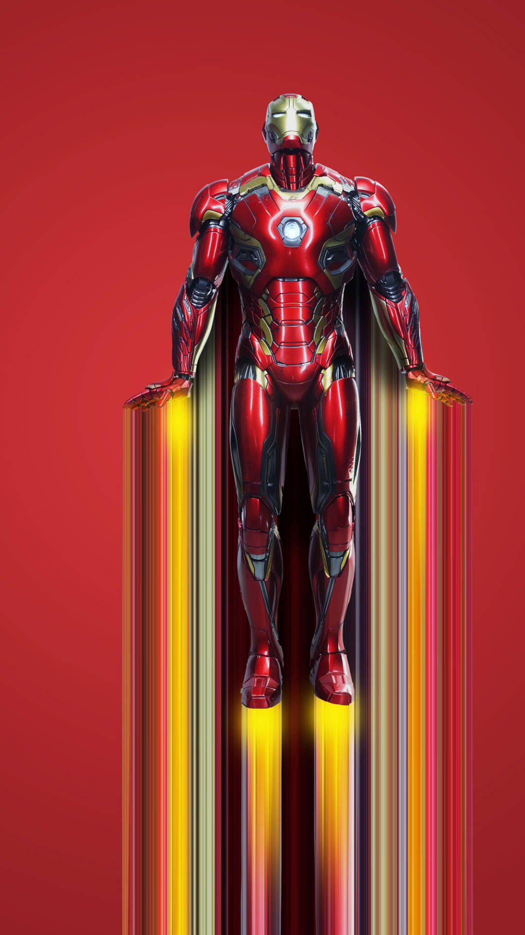 Zooming Iron Man Android Background