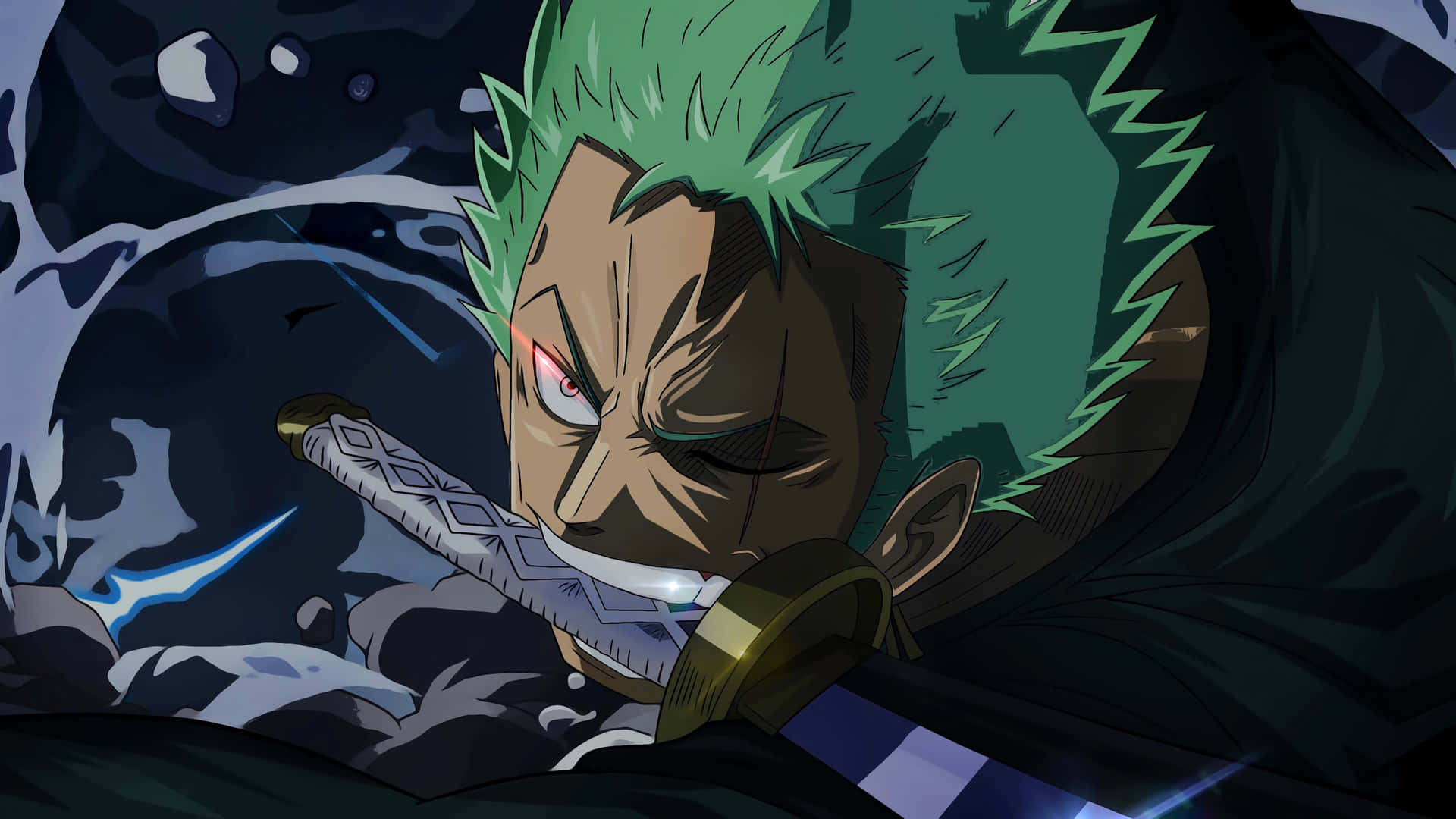 Zoro Wano Close Up Background