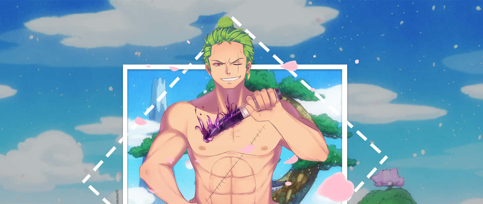 Zoro Wano Midshot Background