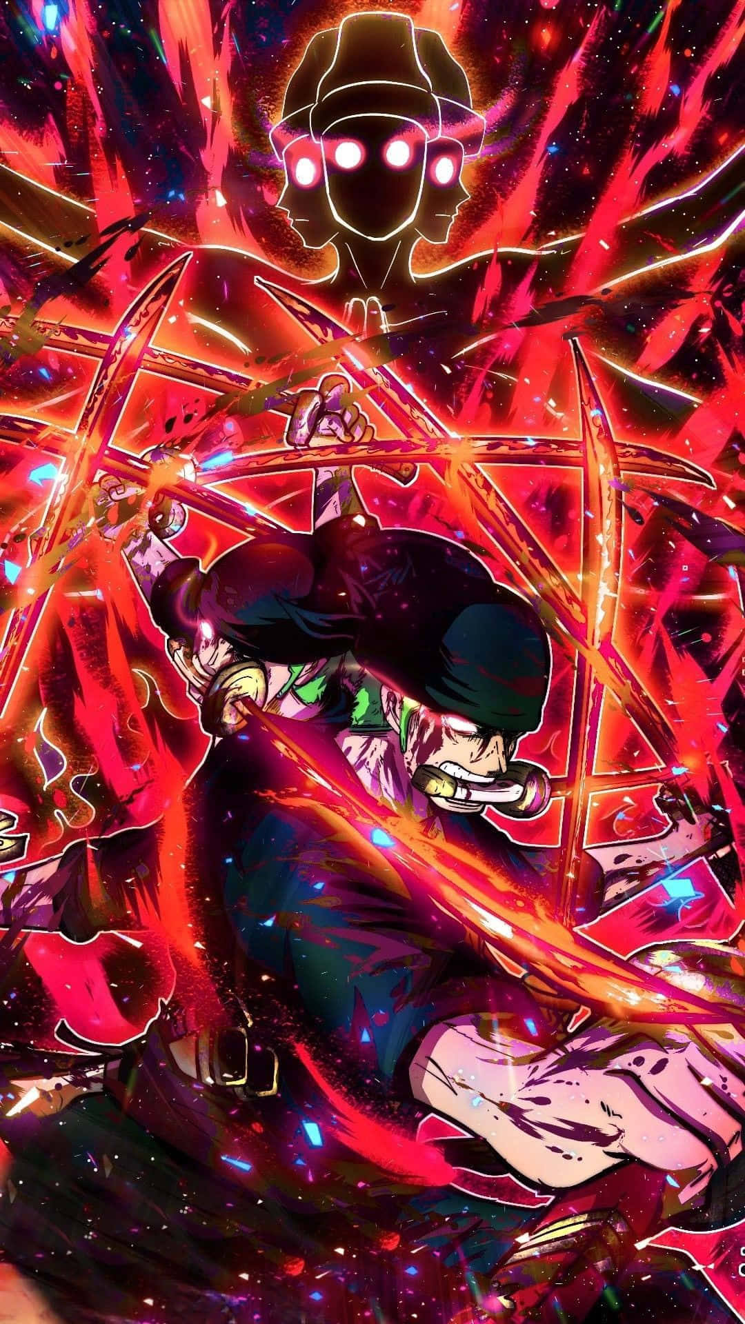 Zoro Wano Swords Background