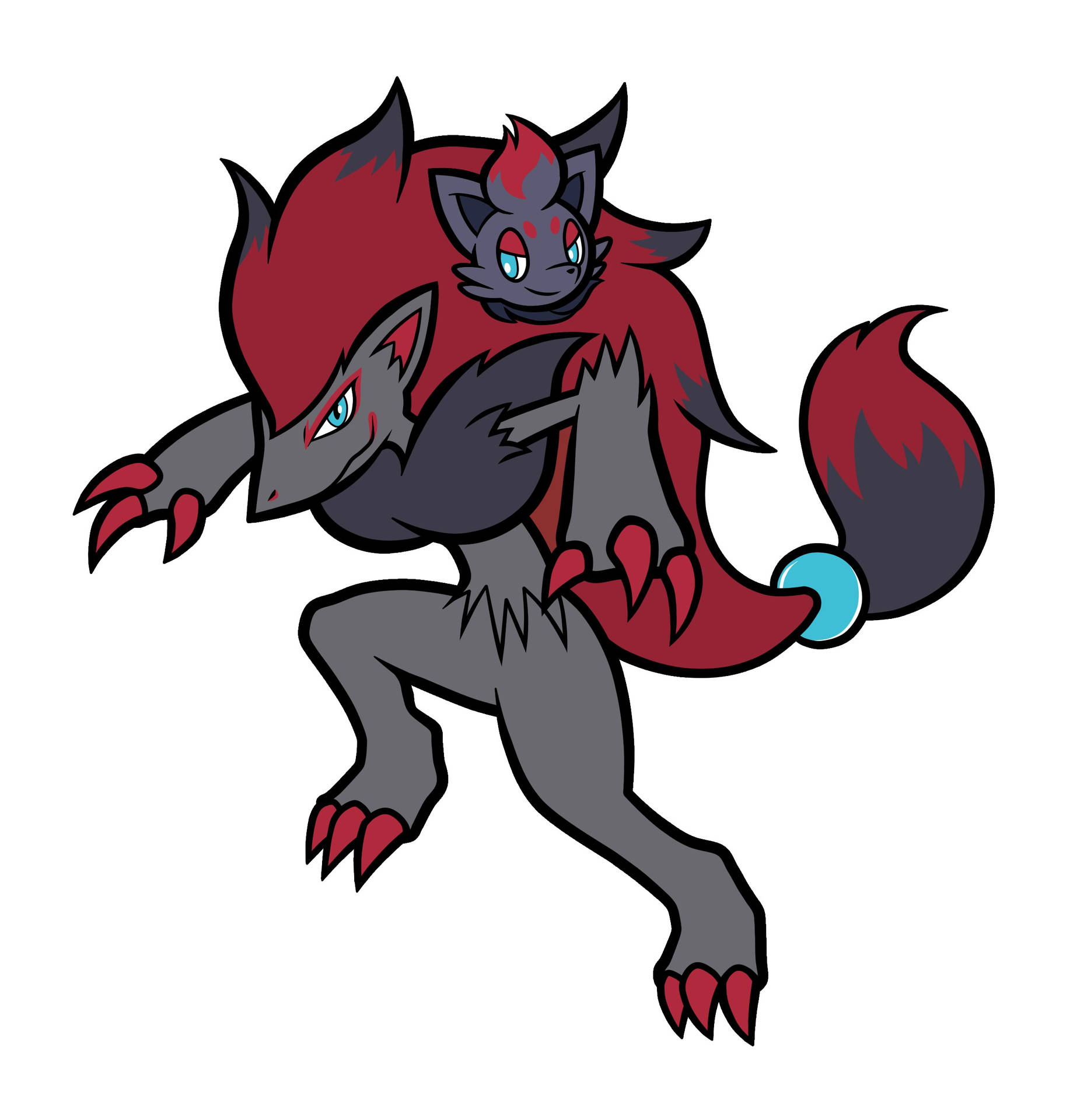 Zorua And Zoroark