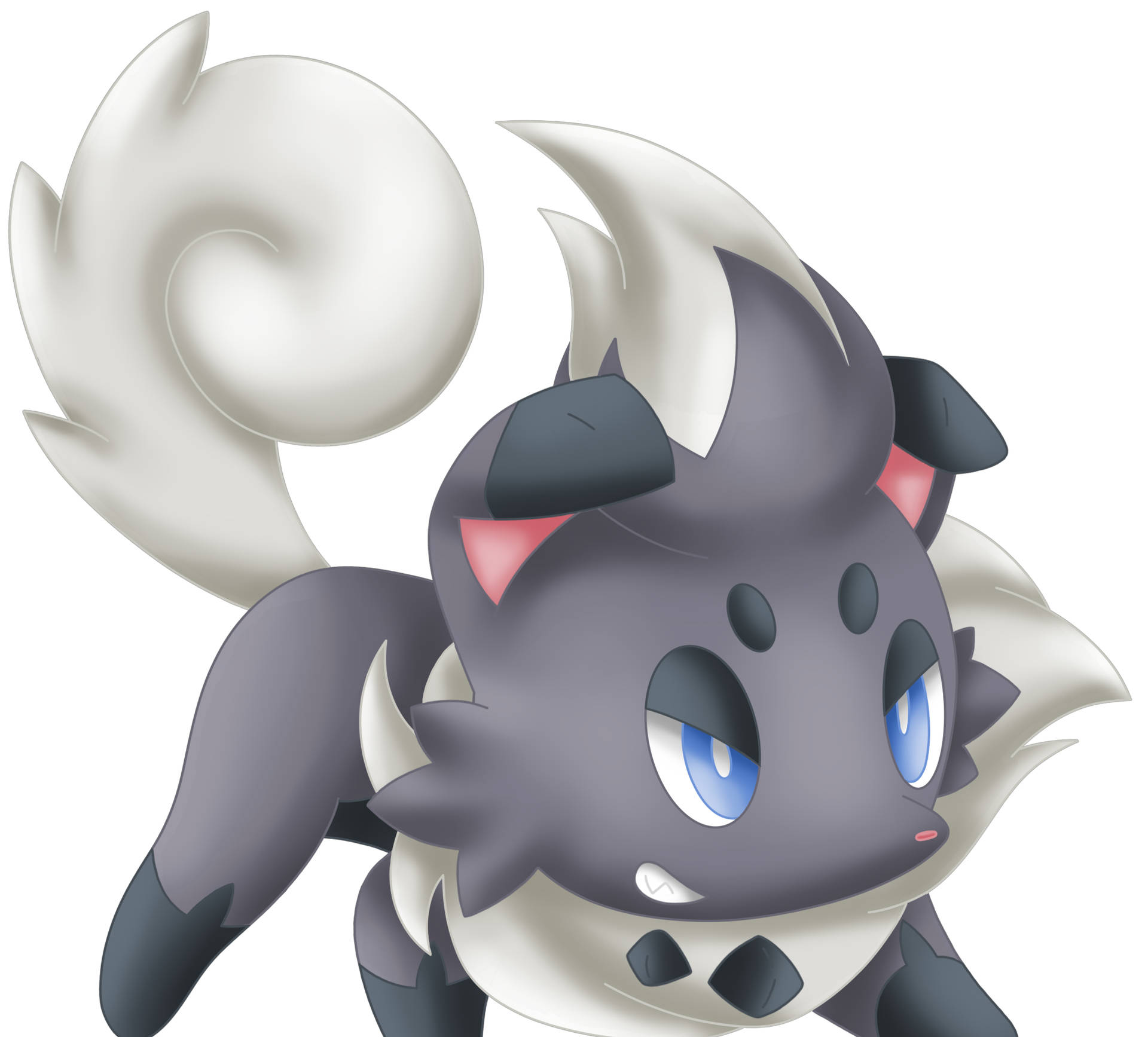 Zorua With Cool Facial Expression