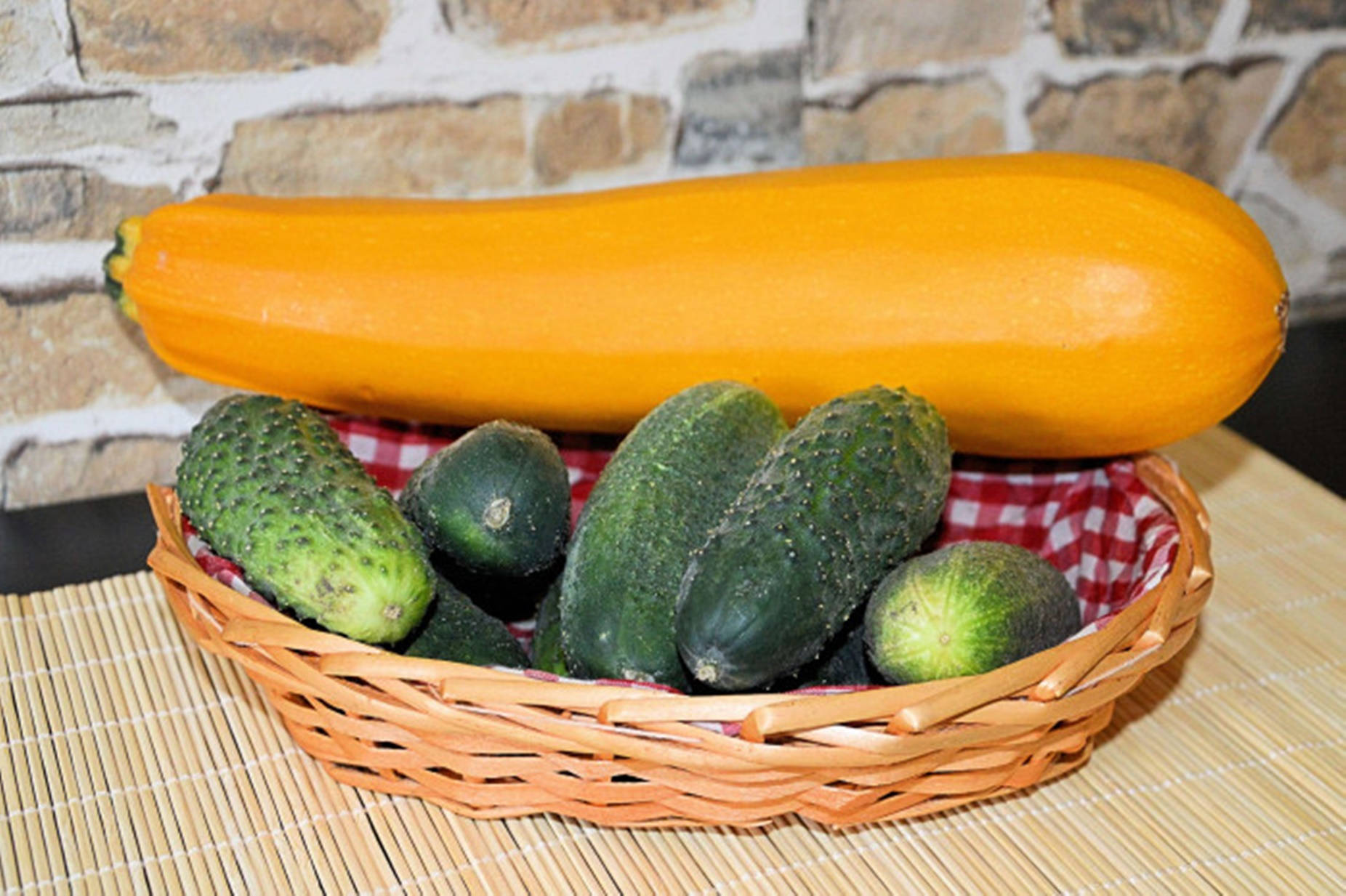 Zucchini And Cucumber Vegetables